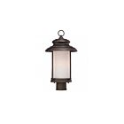 Lampe sur poteau extrieur Nuvo Lighting 62-634 1-Lumière Série Diego Mahogany Bronze