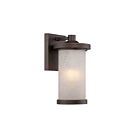 Applique Murale Extérieur Nuvo62-641 LED 1-Lumière Diego Bronze Acajou