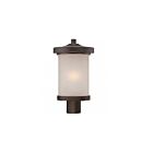Lampe sur poteau extrieur Nuvo Lighting 62-644 1-Lumière Série Willis Textured Black