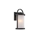 Applique Murale Extérieur Nuvo62-651 LED 1-Lumière Willis Noir Texturé