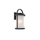 Applique Murale Extérieur Nuvo62-652 LED 1-Lumière Willis Noir Texturé