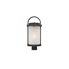 Lampe sur poteau extrieur Nuvo Lighting 62-654 1-Lumière Série Haven Mahogany Bronze