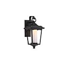 Applique Murale Extérieur Nuvo 1-Lumière 62-821 Série Essex LED Noir