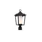 Lampe sur poteau extrieur Nuvo Lighting 62-825 Série Winthrop LED Noir de fer