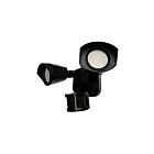 Lampe de sécurité à DEL à deux têtes Nuvo Lighting 65-215 20W noir