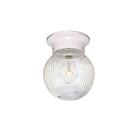 Plafonnier en boule Nuvo Lighting SF76-257 1-Lumière 60W Blanc