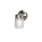 Lanterne murale d'extérieur Nuvo Lighting SF76-701 1-Lumière 60W Nickel brossé