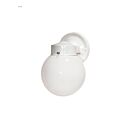 Support mural extérieur Nuvo Lighting SF76-704 1-Lumière 60W Blanc brillant
