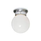 Plafonnier en boule Nuvo Lighting SF77-111 1-Lumière 60W Chrome poli