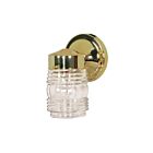 Lanterne murale Nuvo Lighting SF77-996 1-Lumière 60W Laiton poli