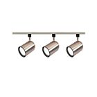 Éclairage Sur Rail Nuvo TK342 3-Lumières Brushed Nickel