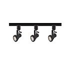 Éclairage Sur Rail Nuvo TK352 3-Lumières Noir