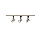 Éclairage Sur Rail Nuvo TK353 3-Lumières Brushed Nickel