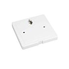 Connecteur Monopoint Nuvo Lighting TP171 Blanc Offset Éclairage sur Rail 