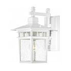 Lanterne murale extrieur Nuvo Lighting 60-4957 1-Lumière Série Cove Neck Blanc