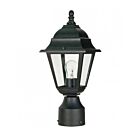 Lampe sur poteau extrieur Nuvo Lighting 60-548 1-Lumière Série Briton Textured Black