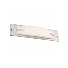 Luminaire de Vanit Nuvo Lighting 62-1081 Série Bow Nickel Bross