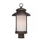 Lampe sur poteau extrieur Nuvo Lighting 62-634 1-Lumière Série Diego Mahogany Bronze