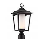 Lampe sur poteau extrieur Nuvo Lighting 62-825 Série Winthrop LED Noir de fer