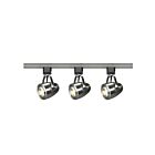 Ensemble éclairage sur rail ajustable Nuvo Lighting TK417 36w Nickel brossé