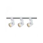 Ensemble éclairage sur rail ajustable Nuvo Lighting TK423 36w Blanc