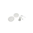 Ortech ALS-DRP-KIT-WH Blanc Kit d'installation pour auvent sur cloison sèche