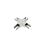 Ortech ALS-X-CONN-WH Blanc Connecteur en X pour bande lumineuse linéaire architecturale