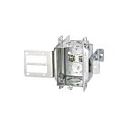 Ortech BOX-3102-KSSX Boîte simple pour dispositifs groupables avec débouchures concentriques et support enveloppant 12CU.IN.