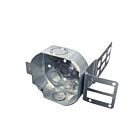 Ortech BOX-54151-KSSX 4" Boîte octogonale avec support intégral et support enveloppant