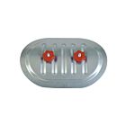 Porte d'accès pour inspecter et entretenir les conduits de ventilation circulaires Ortech CAD-200