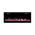 Ortech LEDFP-60 Noir 60" Foyer électrique Wattage Sélectionnable