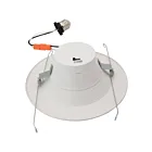 Ortech OLT2-615-5CCTWH 15W 6" LED Garnitures encastrées CCT sélectionnable