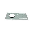 Ortech PLATE13-3A-L Nouvelle plaque de construction en acier galvanisé pour éclairage encastré