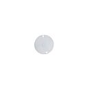 Couvercle de boîtier rond disponible en blanc Ortech PLATE54C6-WH blanc