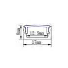 Picovolt PVAC-F13 Profilé en aluminium moyen noir