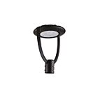 Luminaire de supérieur de poteau température CCT au choix LED Eiko PT3-55GS-3 Noir mat