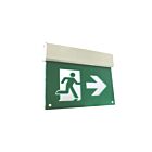 Personnage qui court Edge-Lit auto-alimenté Eiko ES2-RM1EL2B-3 2W blanc