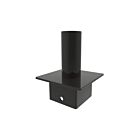 Adapteur de tenon pour poteaux carrés 5" Eiko PA-5ST-BK