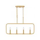 Éclairage pour îlot Quoizel Lighting Abner ABR432MBK 240W Noir mat