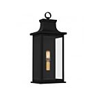 Quoizel Lighting ABY8407MBK 1-Light Noir mat 60W Abernathy Lanterne d'extérieur