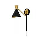 Quoizel Lighting ADN8706MBK Arden 1-Lumière 40W Noir mat Applique murale