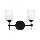 Quoizel Lighting Aria ARI8615MBK 2-Lumières Laiton vieilli 200W Luminaire de vanité