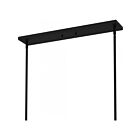 Quoizel Lighting ATK440MBK 4 Lumières Noir mat 400W Atkins Éclairage pour îlot