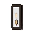 Quoizel Lighting AVN8305WT 1 Lumière Bronze occidental 100W Avon Lanterne d'extérieur