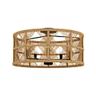 Quoizel Lighting AXF1722MBK Axford 300W Noir mat Monture semi-affleurante