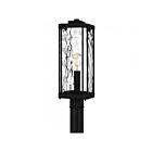 Lanterne d'extérieur Quoizel Lighting BCR9007MBK Balchier 1-Lumière 100W Noir mat