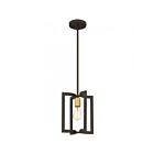 Mini suspendu Beaufain Quoizel Lighting BEU1506OZ 100W 1 lumière Vieux Bronze