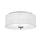 Quoizel Lighting BLA1616BN Blanche 3-Lumières 180W Nickel brossé Plafonnier semi-encastré