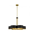 Chandelier Balsam Quoizel Lighting BSM5028MBK 6100W 6 lumières Noir mat