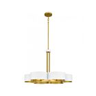 Chandelier Balsam Quoizel Lighting BSM5028W 360W 6-Lumières Blanc brillant